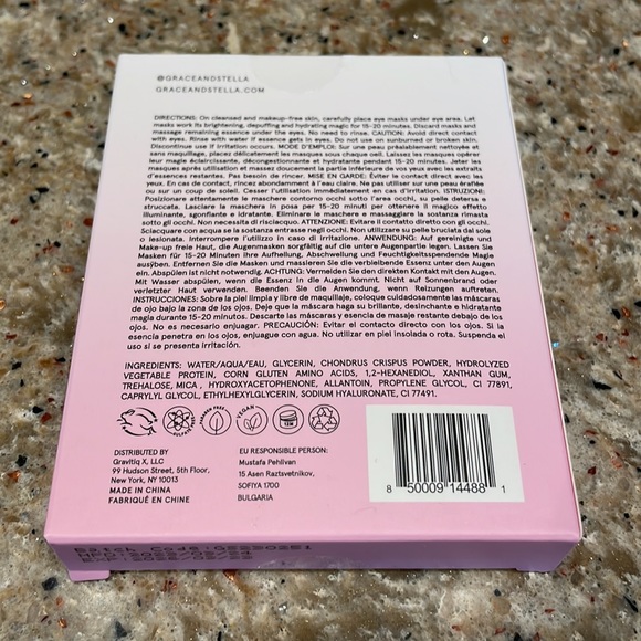 NEW Grace & Stella Energy Drink Eye Masks - Picture 9 of 10